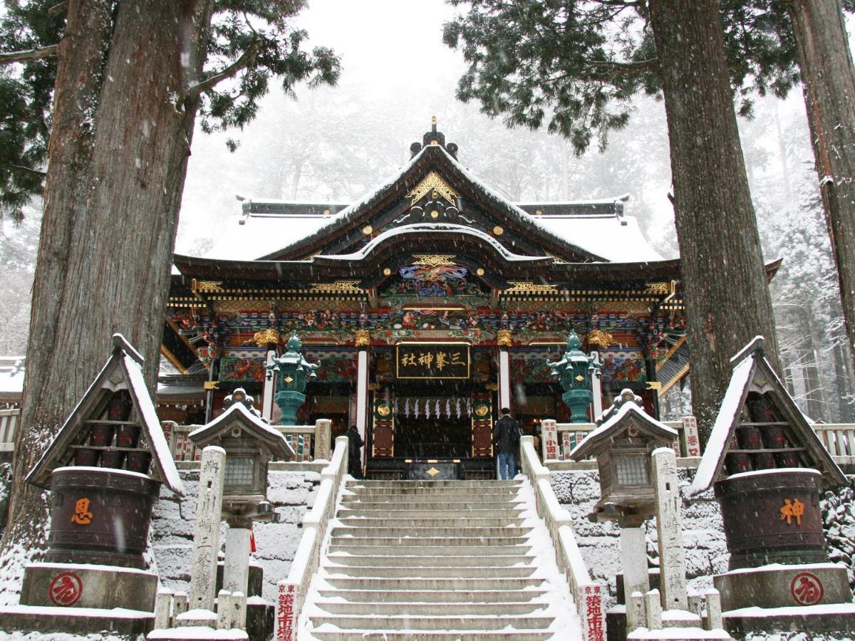 Ikoi no Mura Heritage Minoyama Minano Eksteriør billede